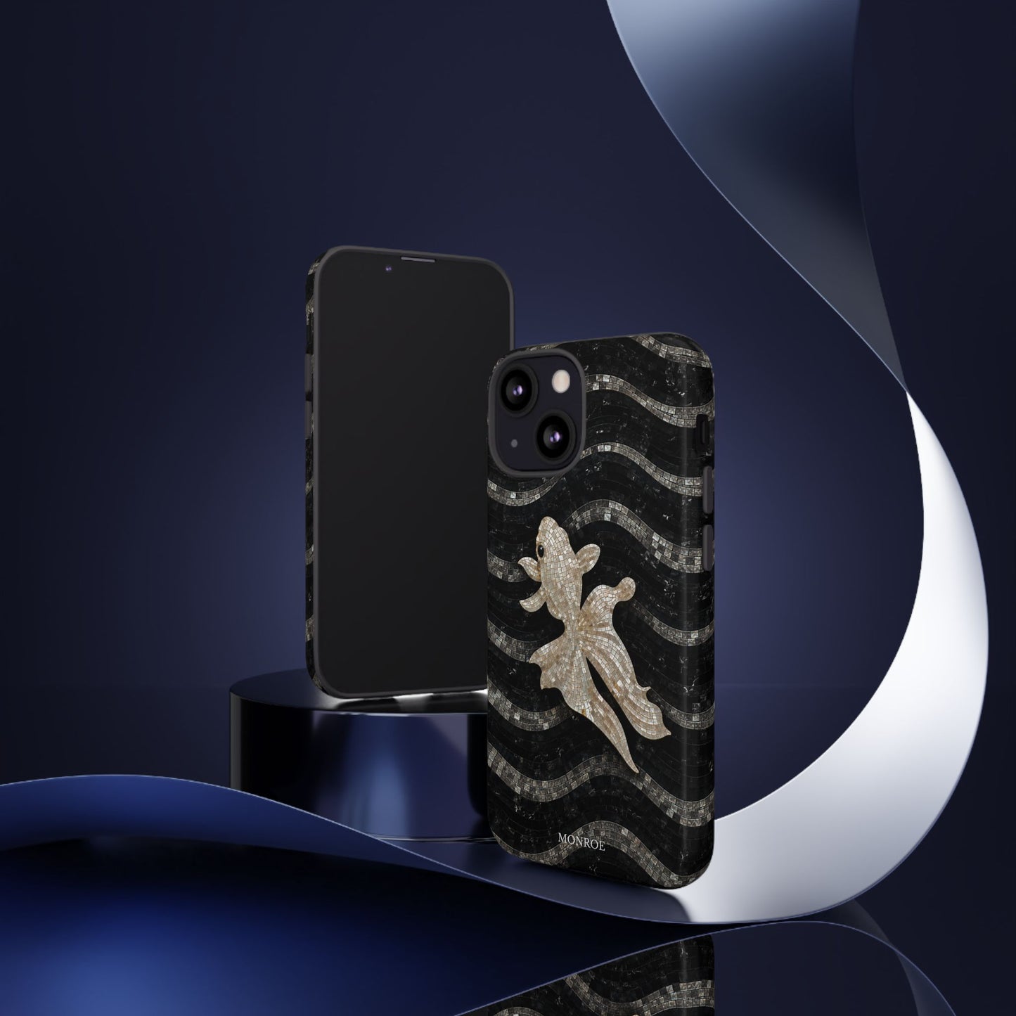 Midnight Fish Mosaic Case