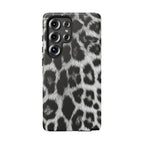 B&W Leopard Phone Case