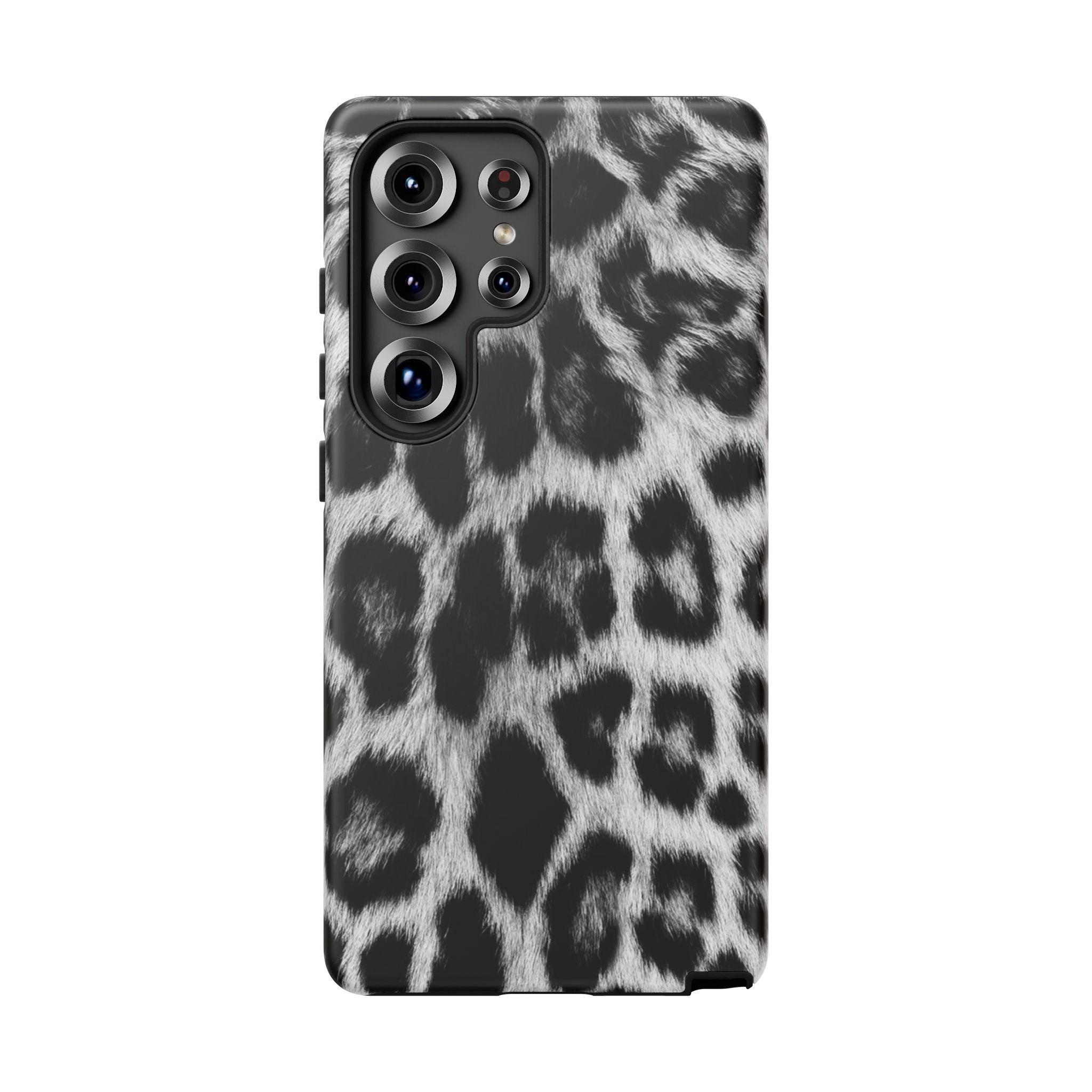 B&W Leopard Phone Case