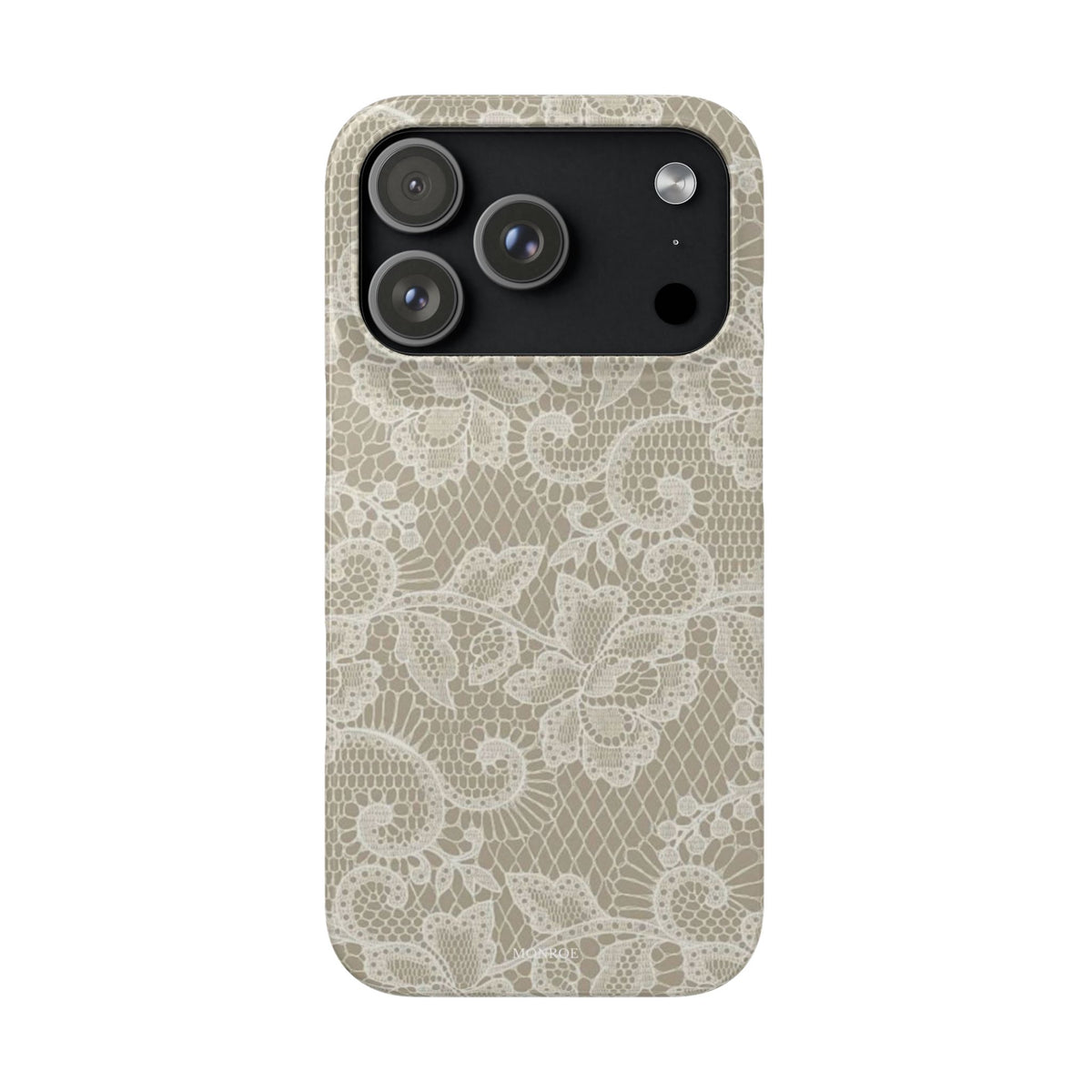 Vintage Beige Lace Case