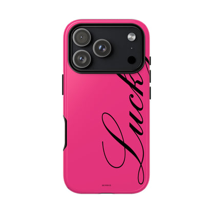 Hot Pink 'Lucky' Tough Case