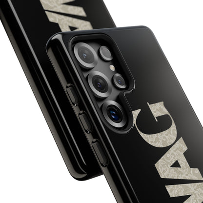 Lace Swag Black Tough Case
