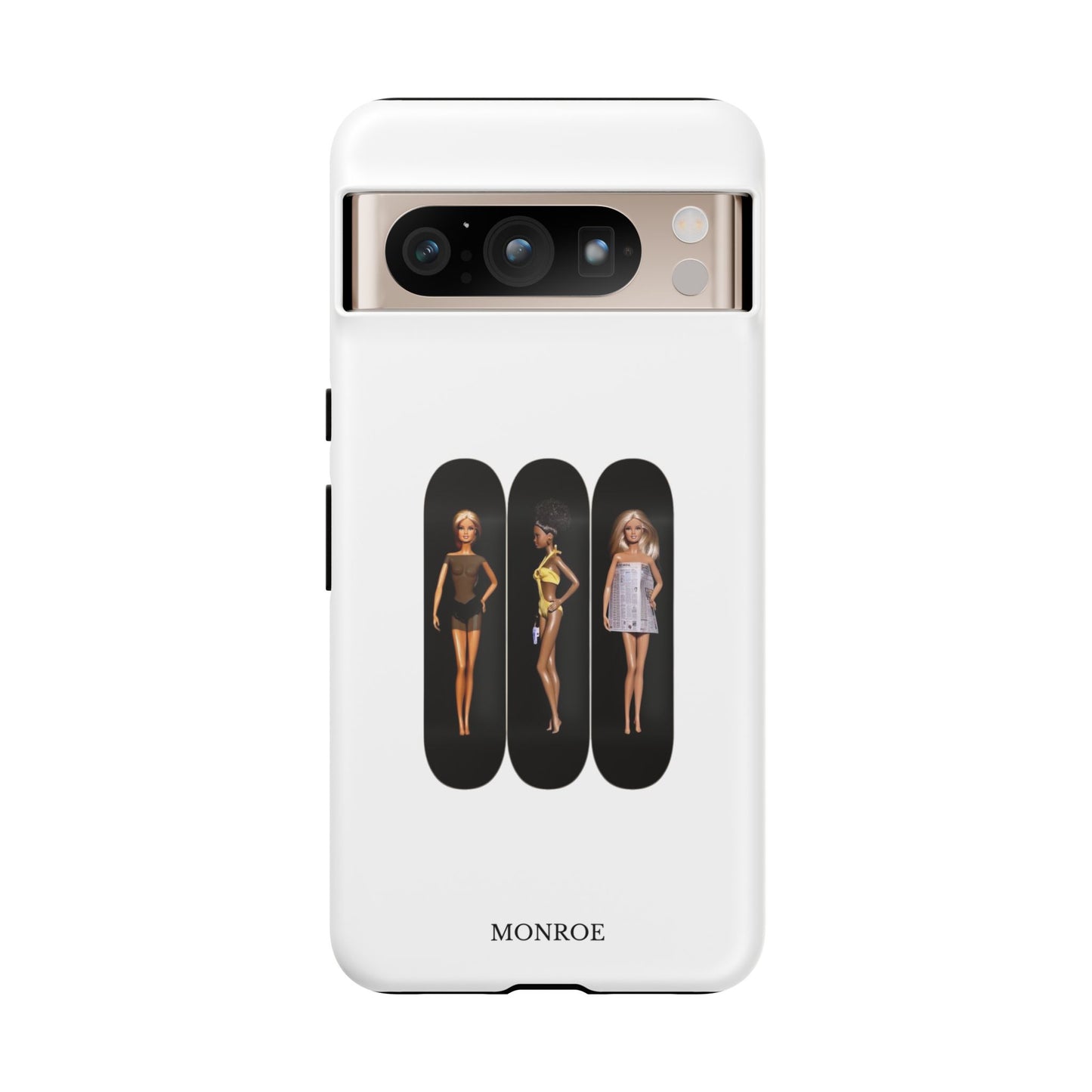 Retro Doll Skateboard Tough Case
