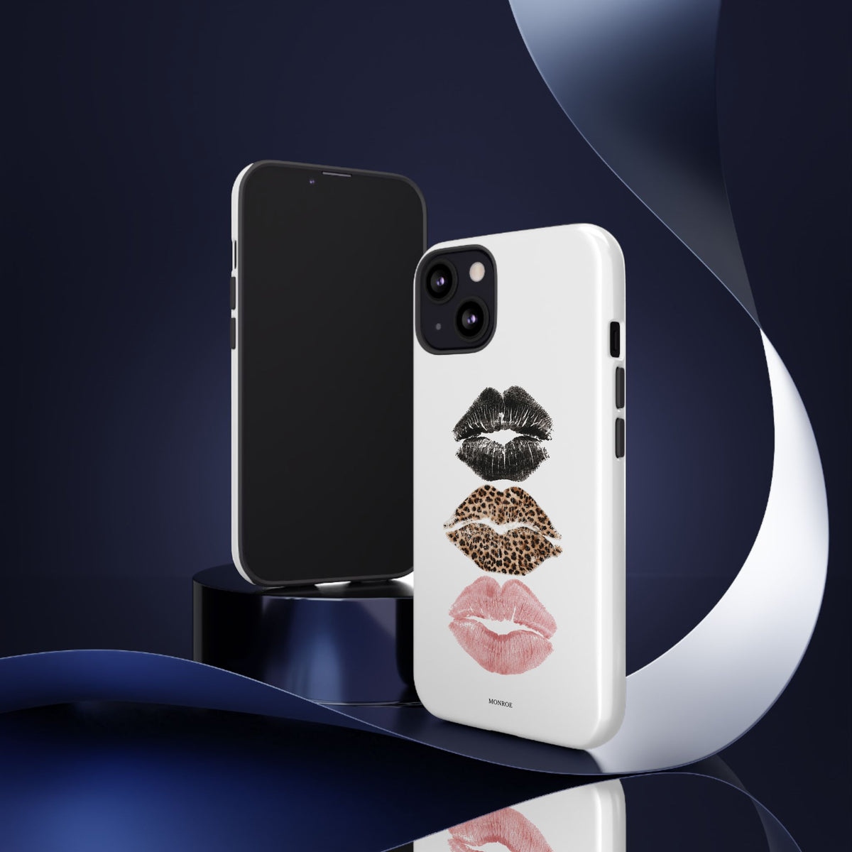 Leopard Glam Lip Tough Case
