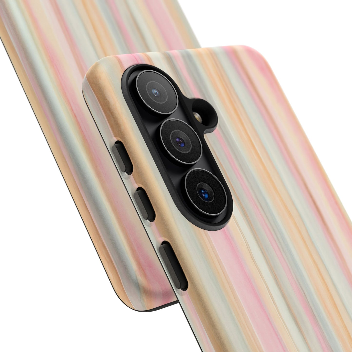 Pastel Watercolor Stripe Tough Case