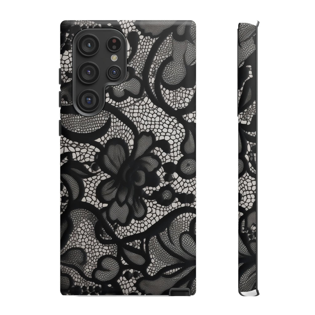 Black Lace Phone Case