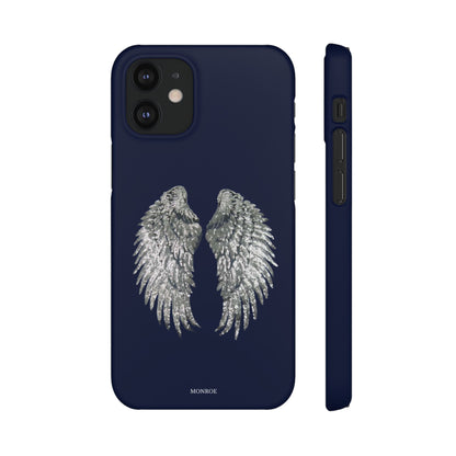 Navy Angel Wings Case
