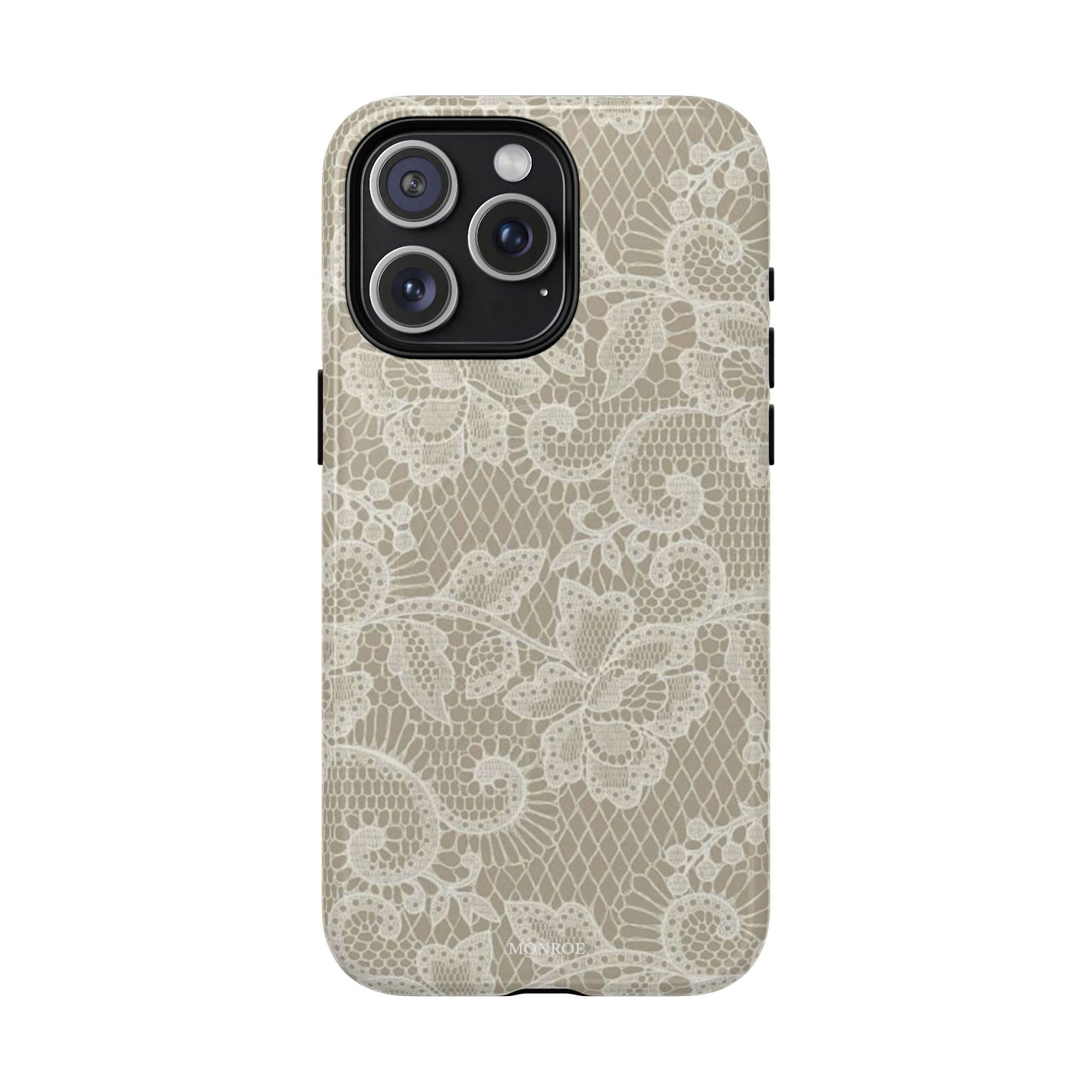 Vintage Beige Lace MagSafe Case