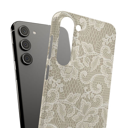 Vintage Beige Lace Case