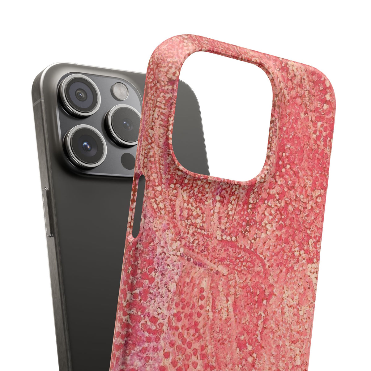 Pink Coral Texture Case