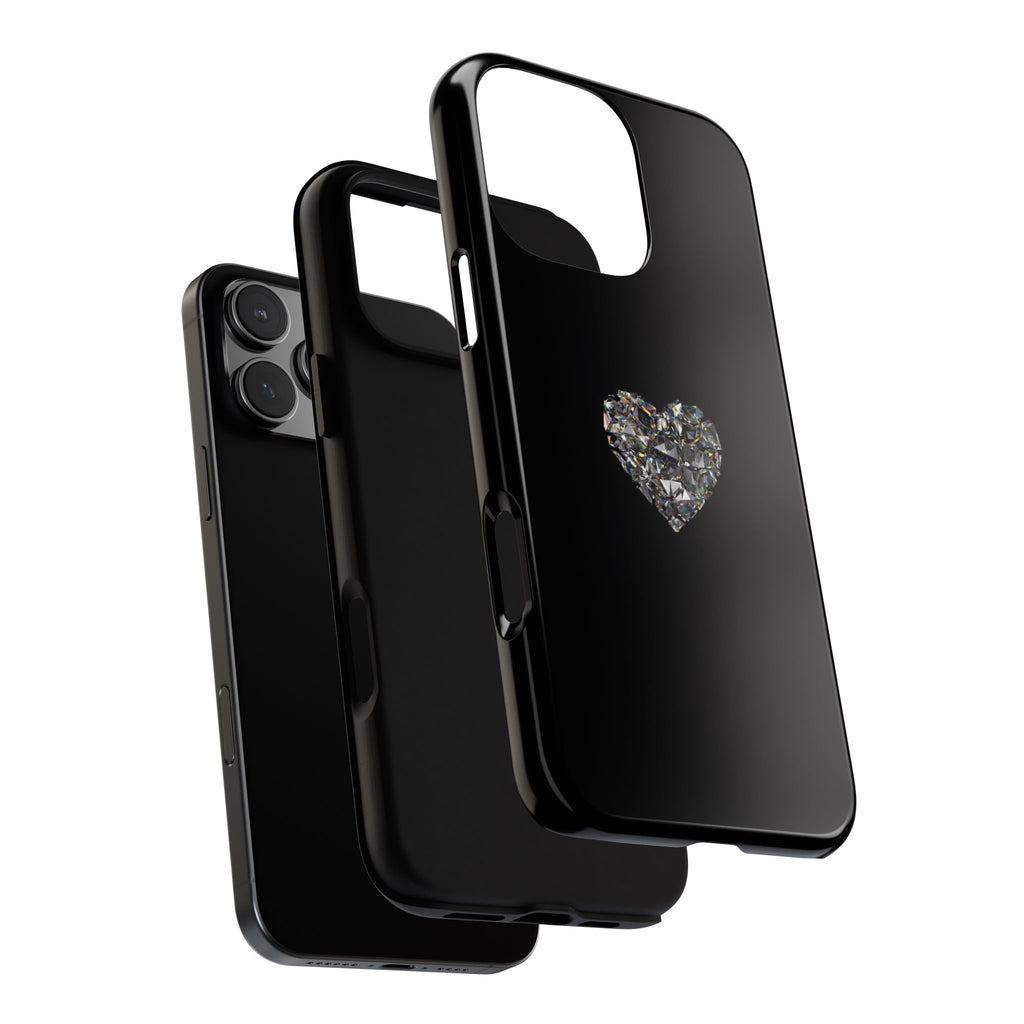 Crystal Heart Phone Case