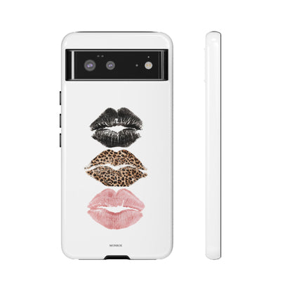 Leopard Glam Lip Tough Case