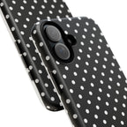 Black Polka Dot Phone Case
