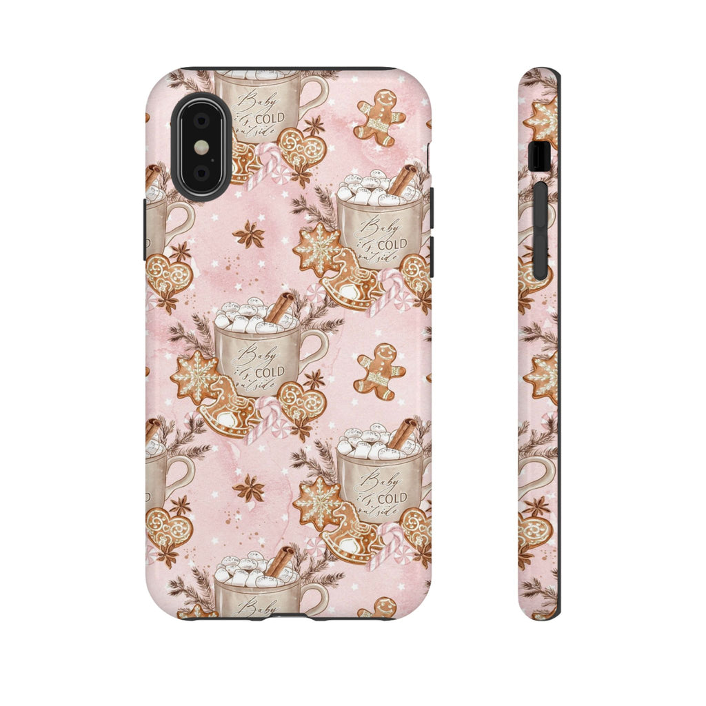 Pink Christmas Phone Case