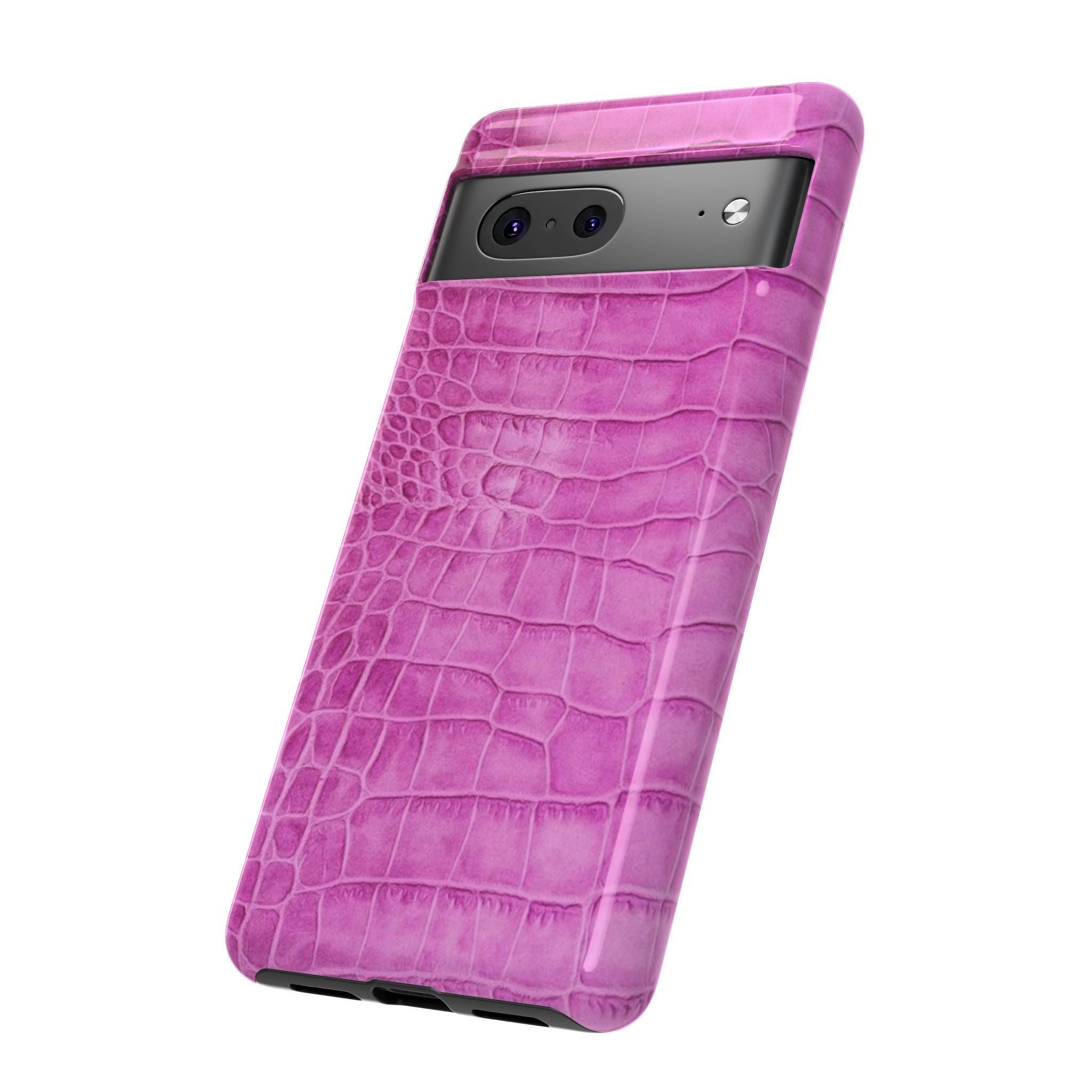 Purple Croc Phone Case