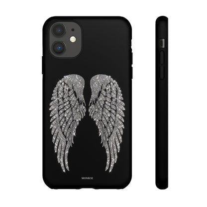 Silver Angel Wings Tough Case