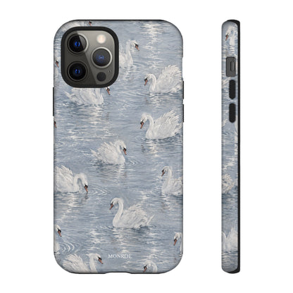 Swan Pattern Tough Case