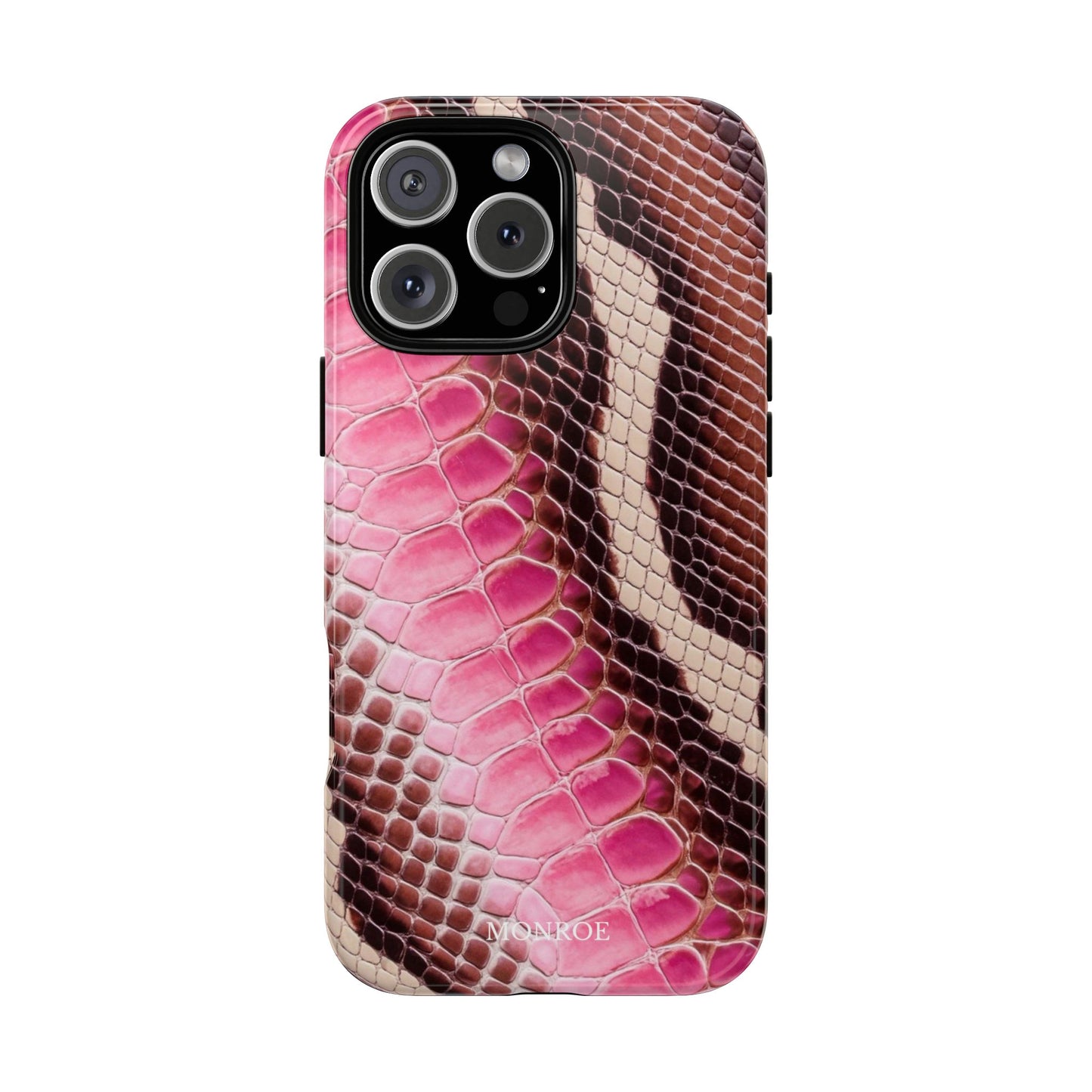 Snake Skin Print Tough Case