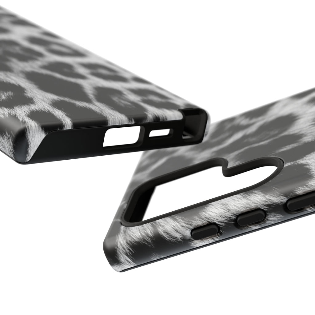 B&W Leopard Phone Case