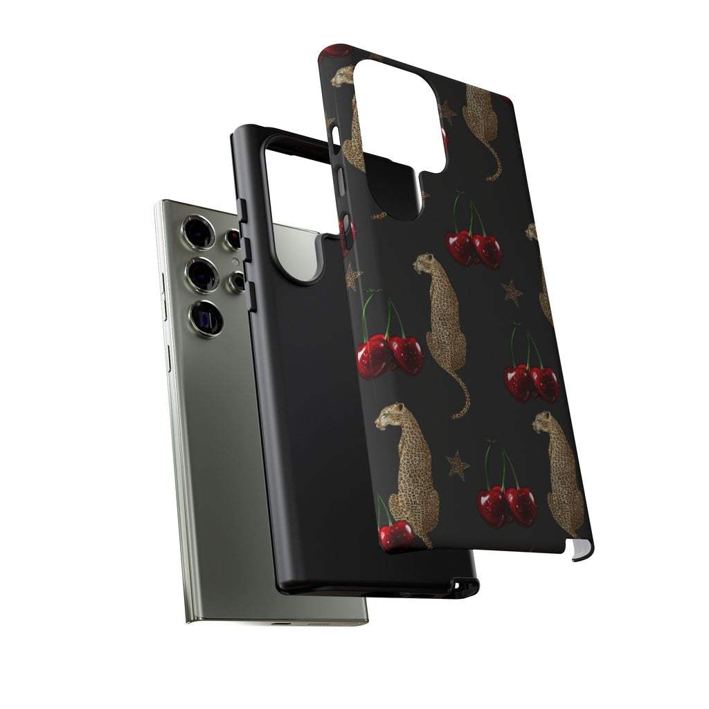 Leopards & Cherries Phone Case