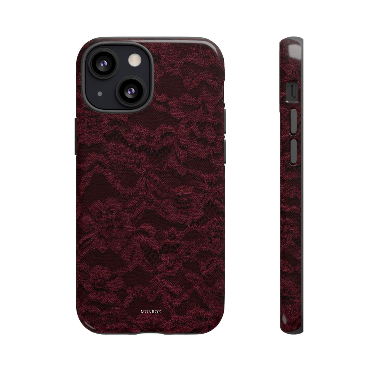 Burgundy Lace Tough Case