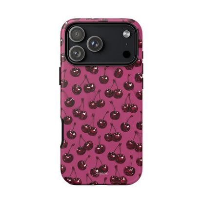 Burgundy Cherries Tough Case