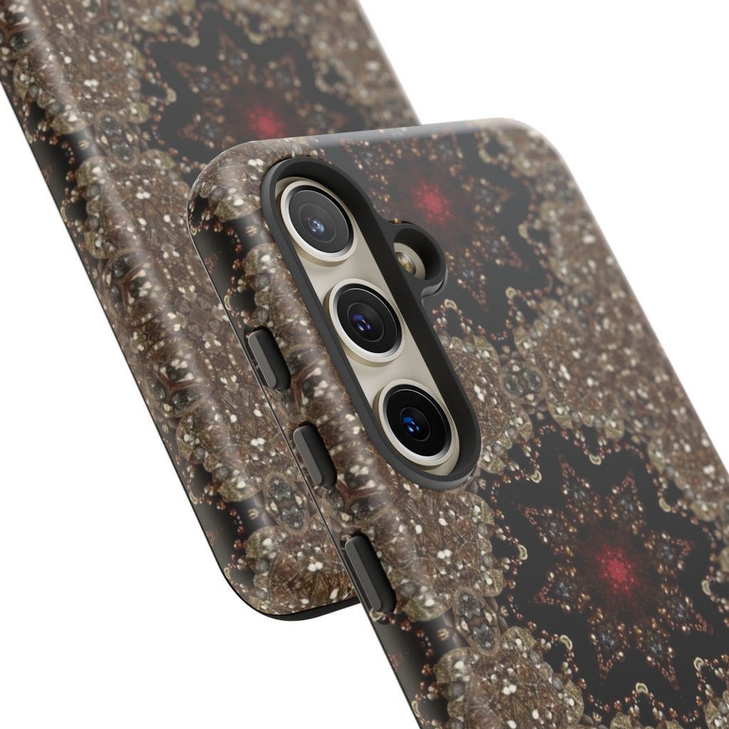 Brown Mandala Tough Protective Case