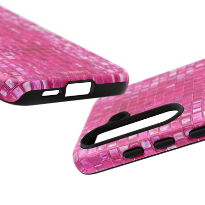 Hot Pink Mosaic Tough Case