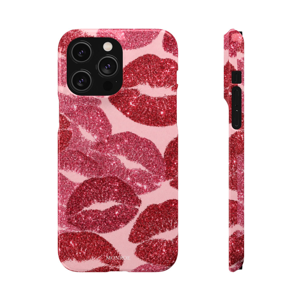 Pink Glitter Kiss Case