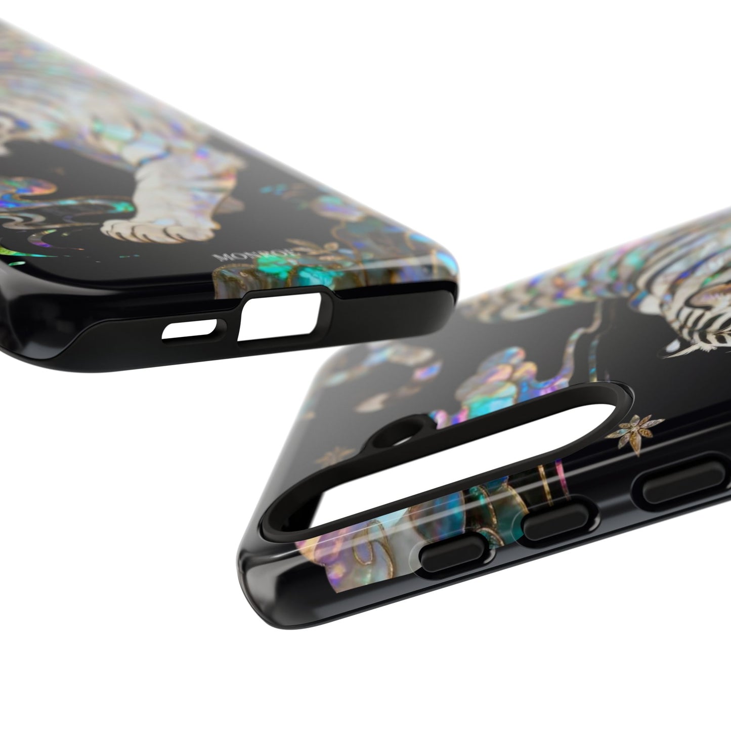 Iridescent White Tiger Tough Case
