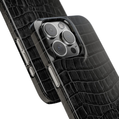 Black Croc Case