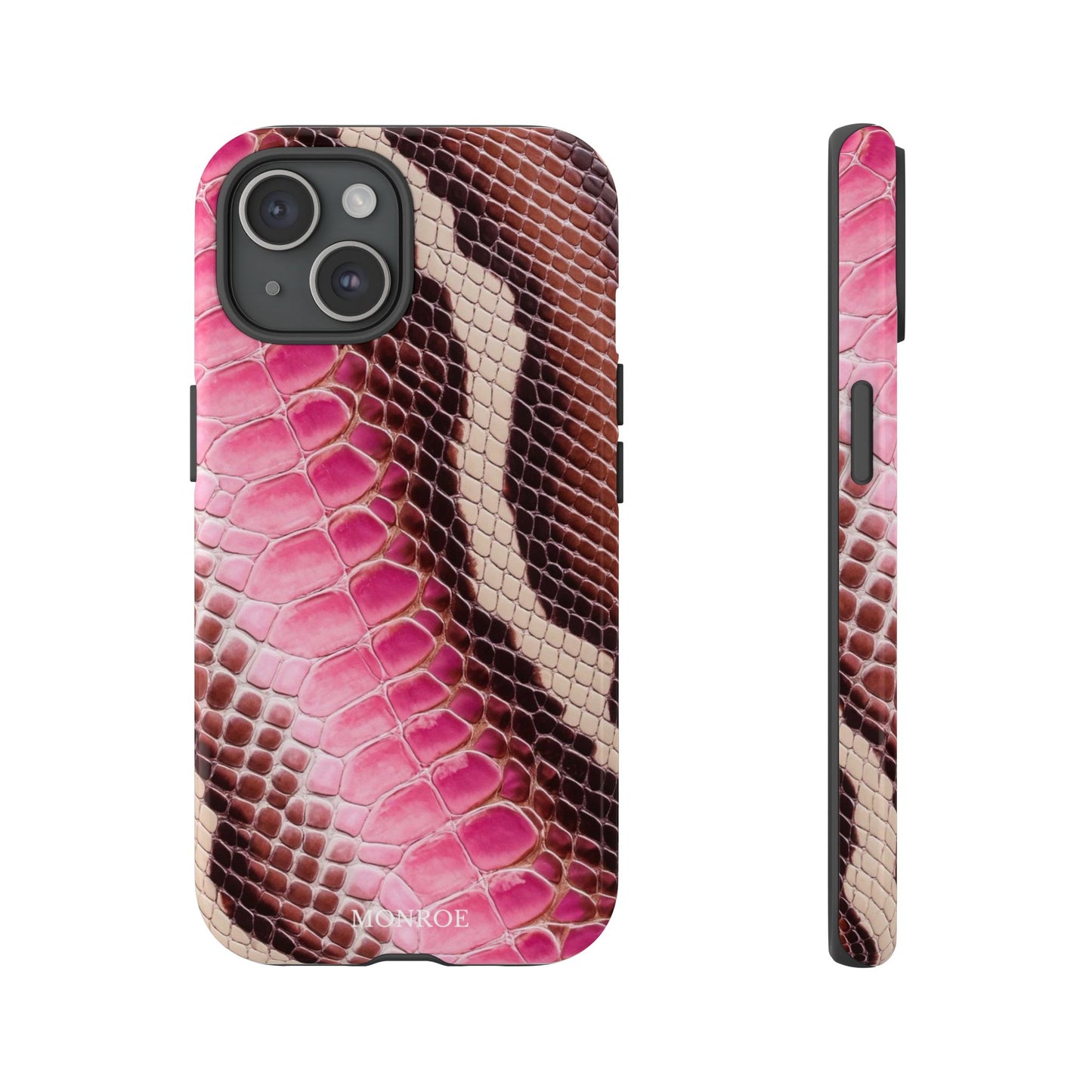 Snake Skin Print Tough Case