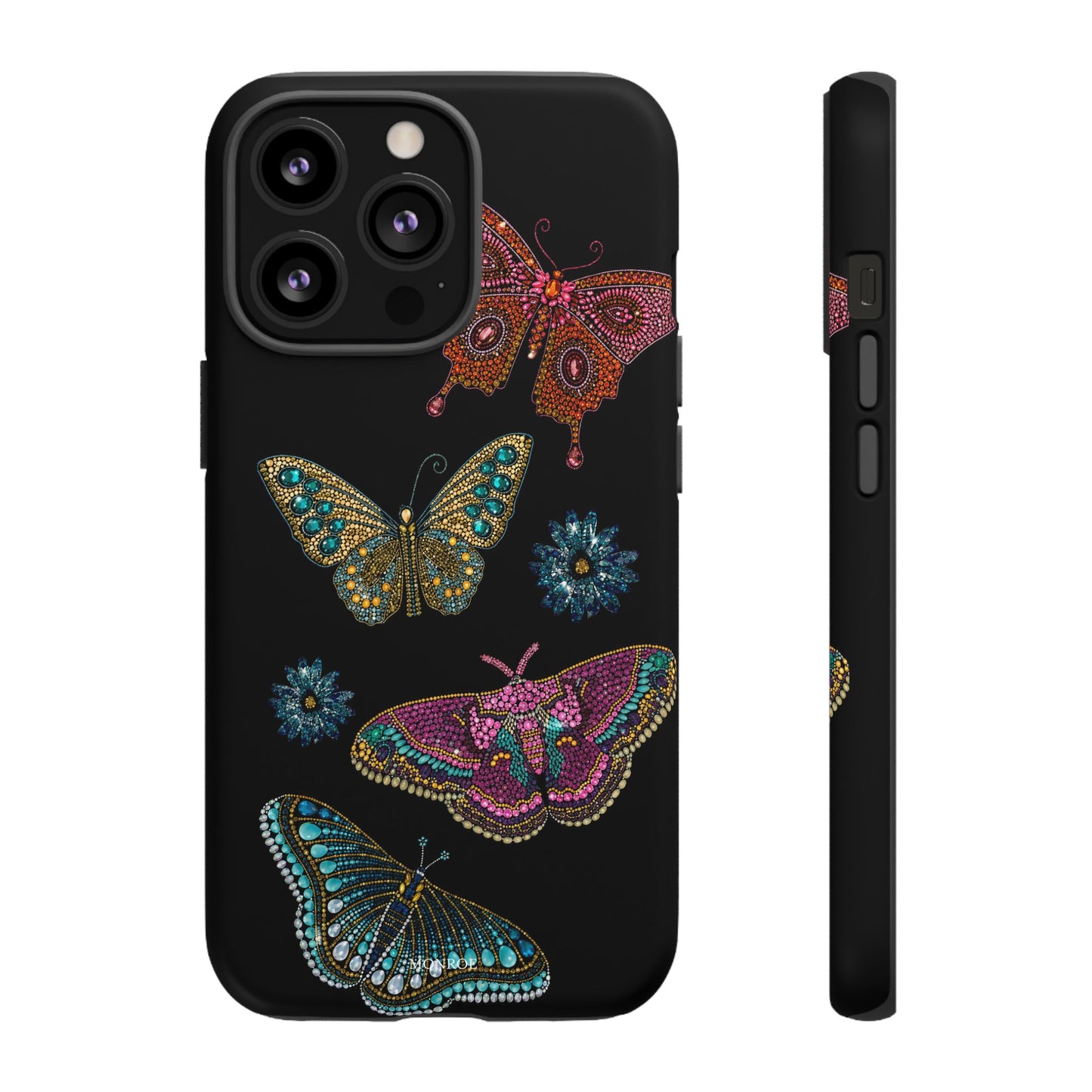 Butterfly Beaded Tough Case