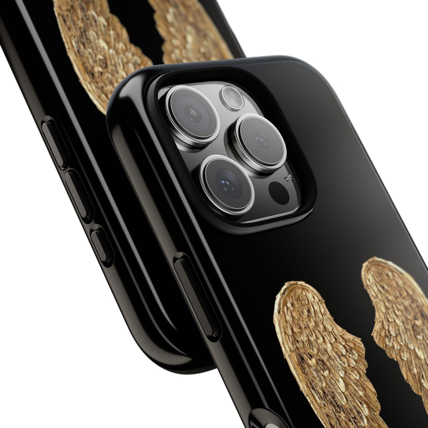 Gold Angel Wings Tough Case