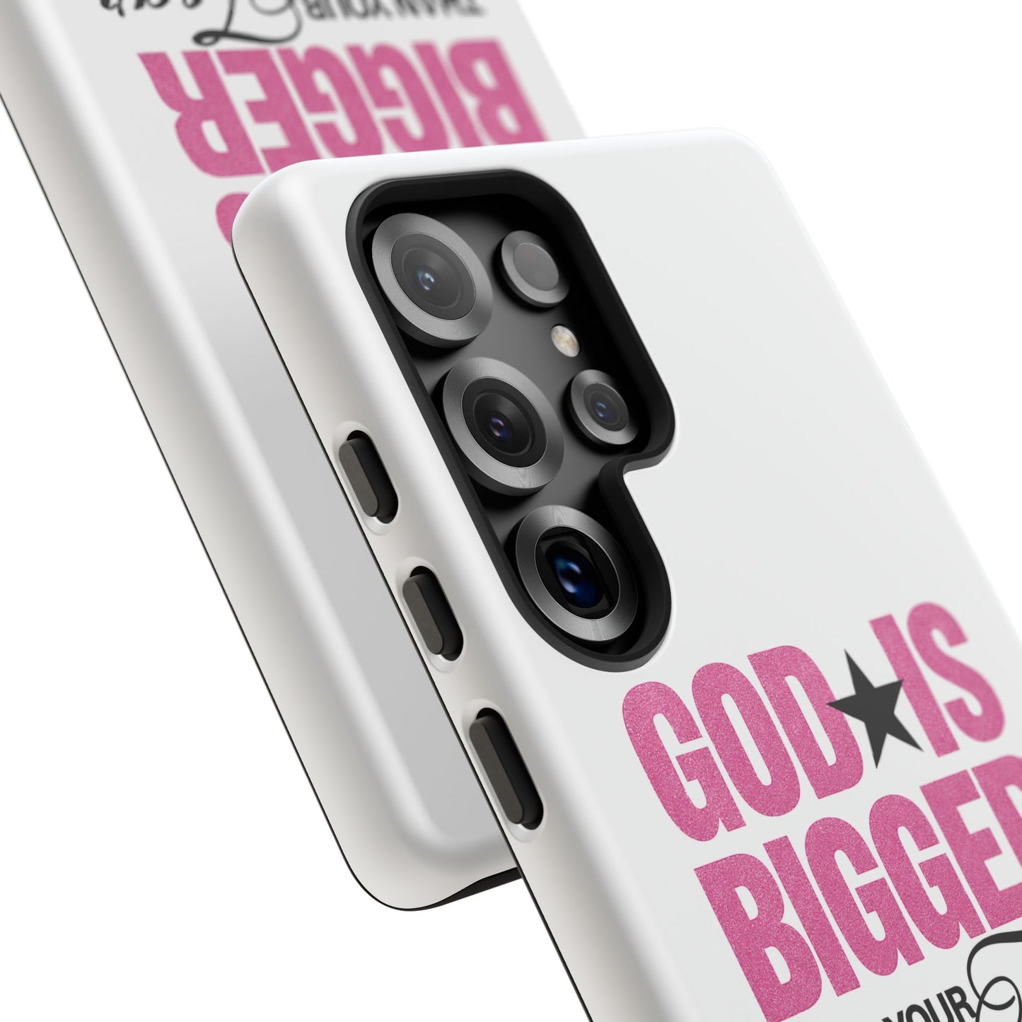 "God Is Bigger Than Your Fear" Tough Case