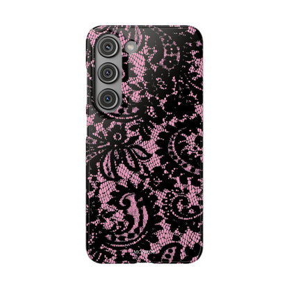 Pink Lace Pattern Case