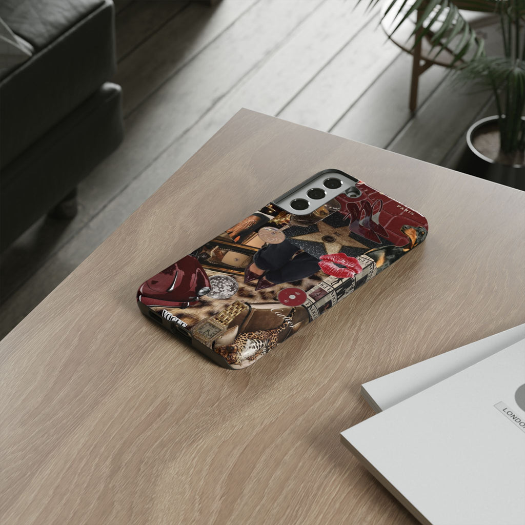 Cherry Red Aesthetic Phone Case
