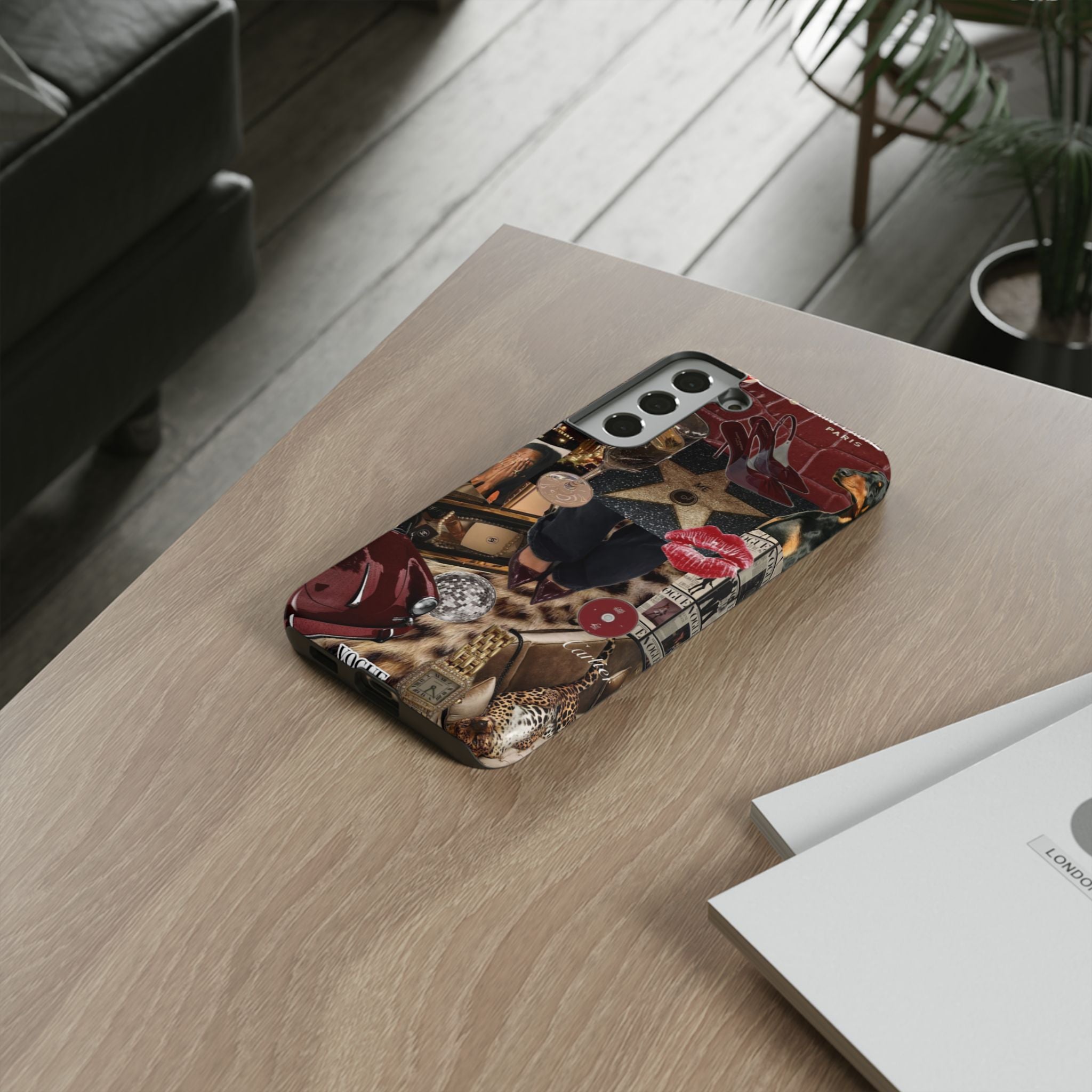 Cherry Red Aesthetic Phone Case