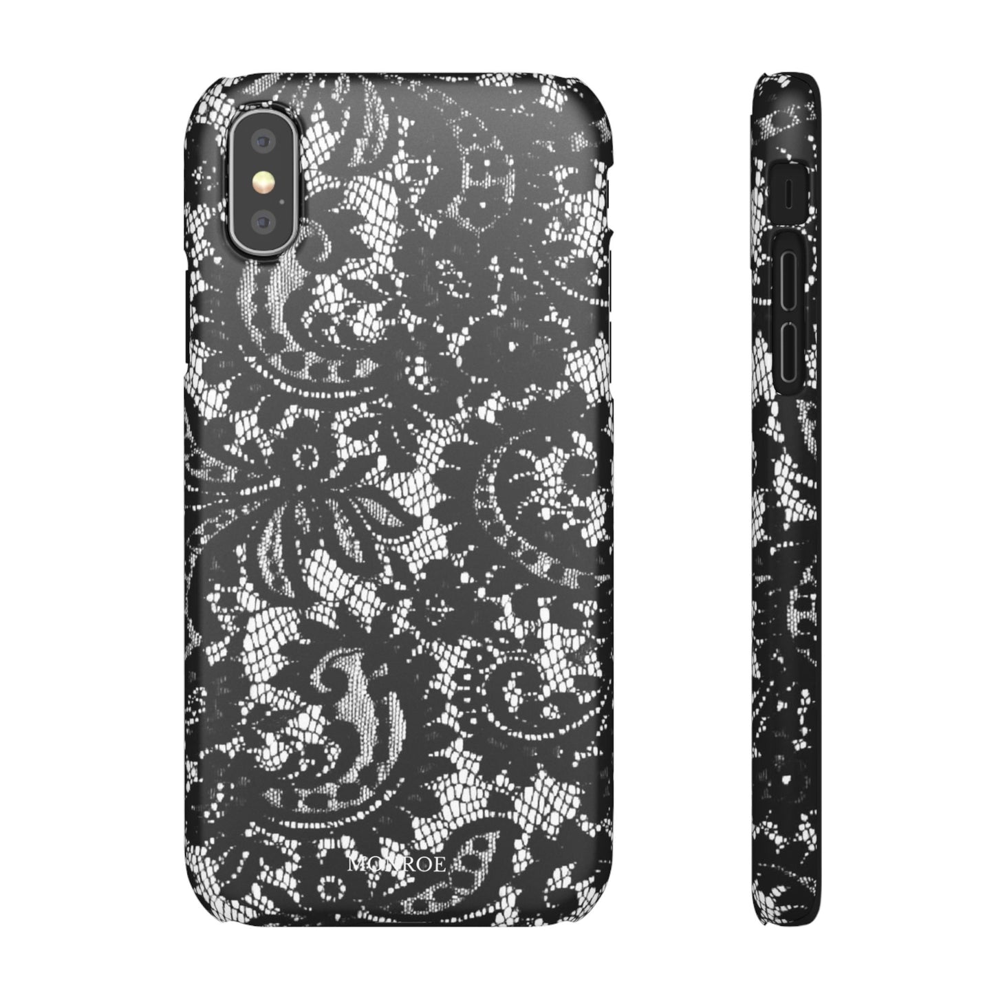 Black Lace Elegant Pattern Case