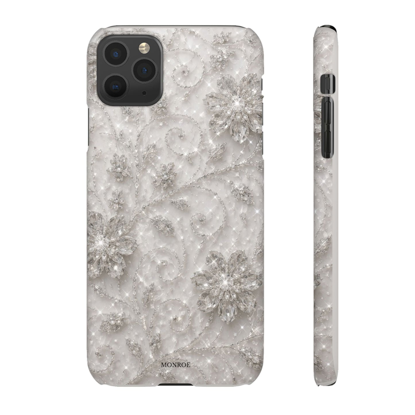 Glittery Floral Case