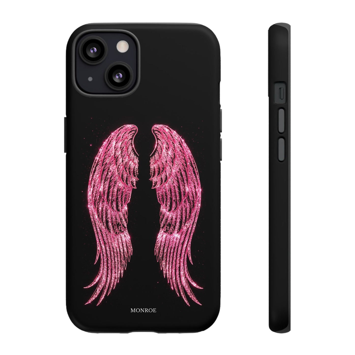 Pink Glitter Angel Tough Case
