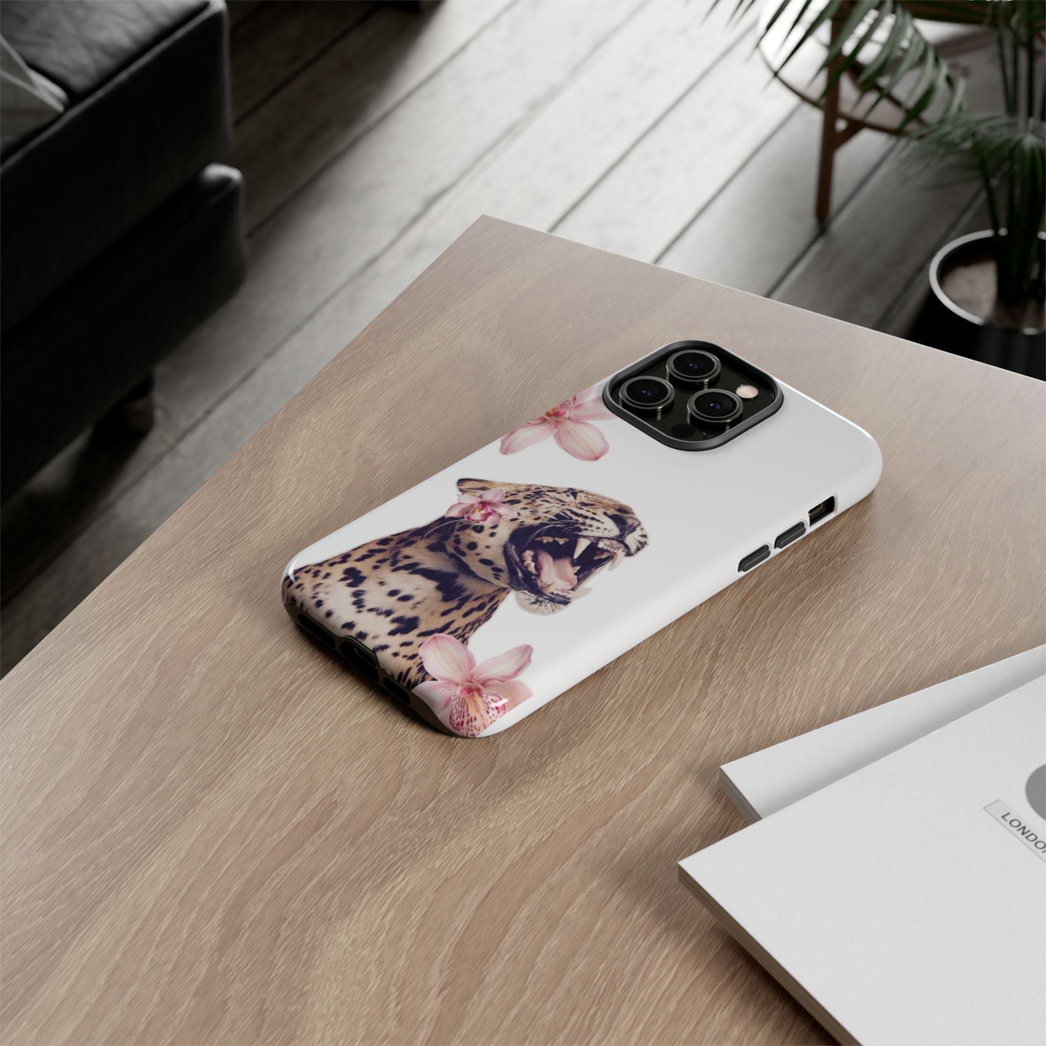 Floral Kitty Phone Case