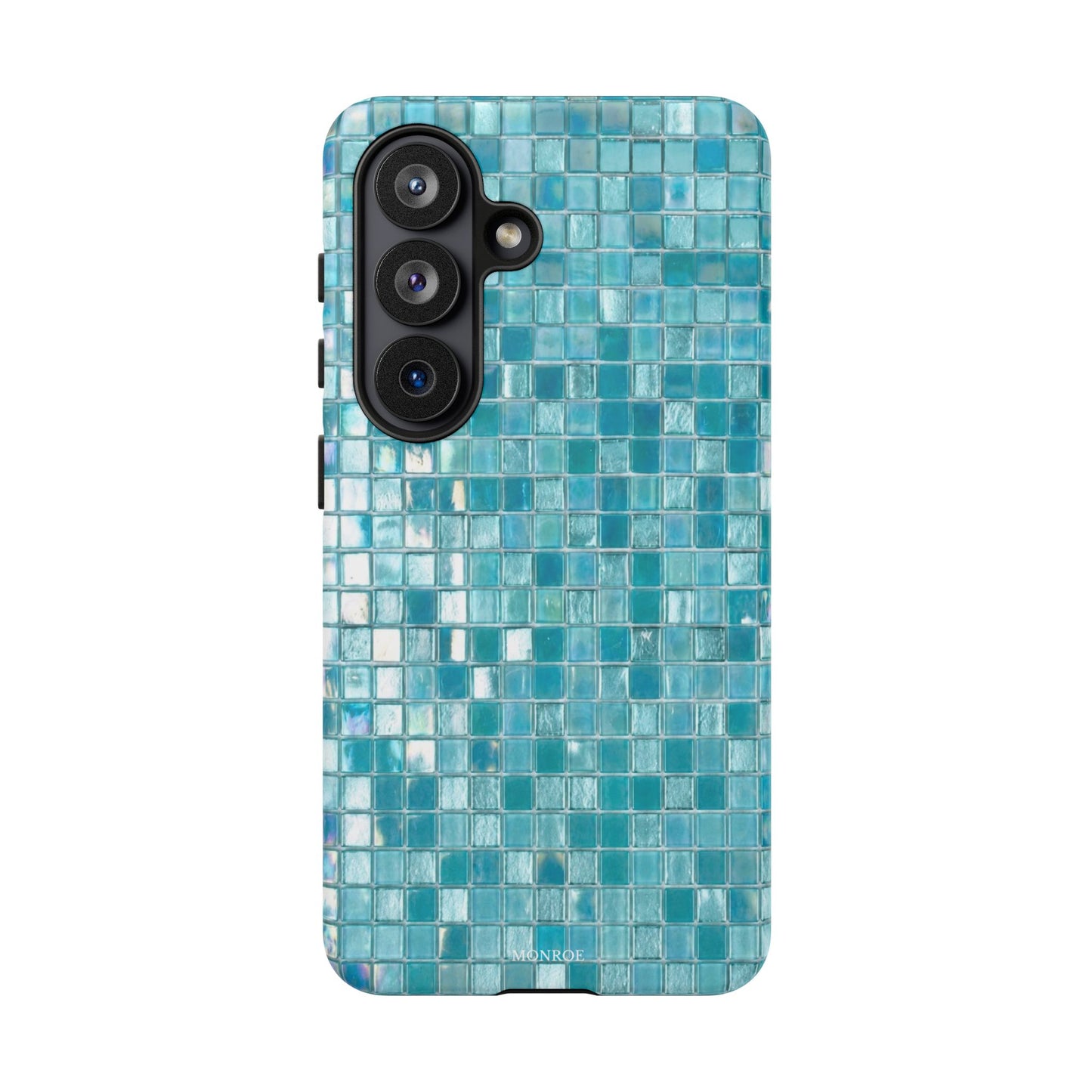 Hot Blue Mosaic Tile Tough Case