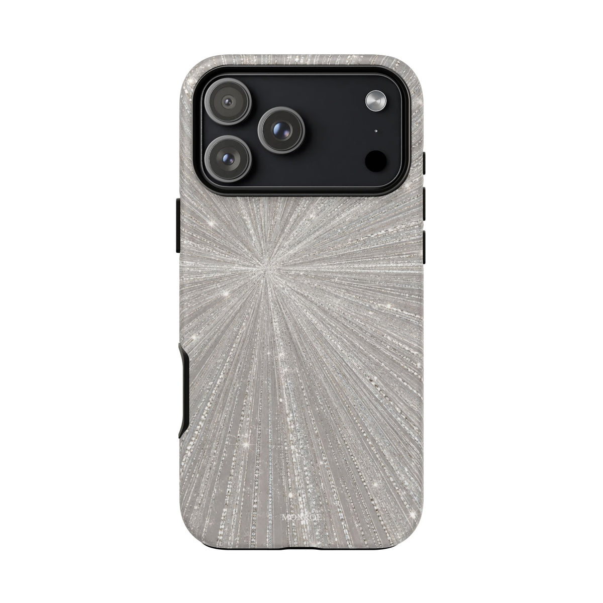 Sparkling Silver Burst Tough Case