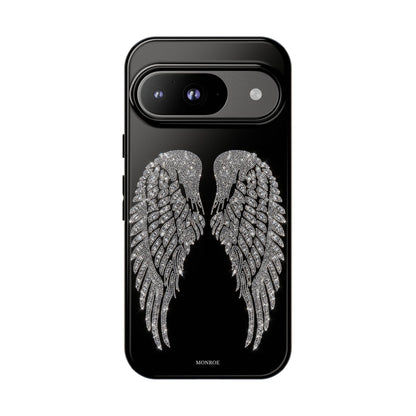 Silver Angel Wings Tough Case