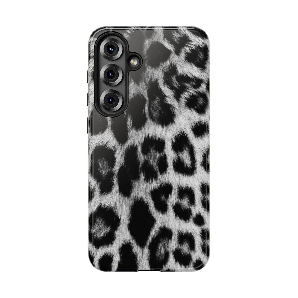 B&W Leopard Phone Case
