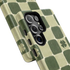 Clover Checker Tough Phone Case