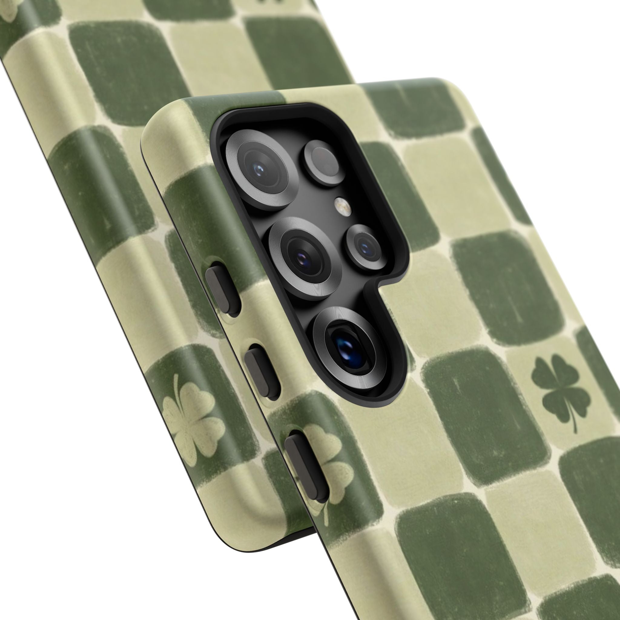 Clover Checker Tough Phone Case