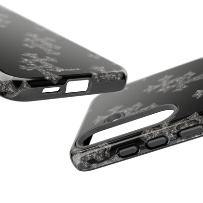 Black Crystal Cross Tough Case