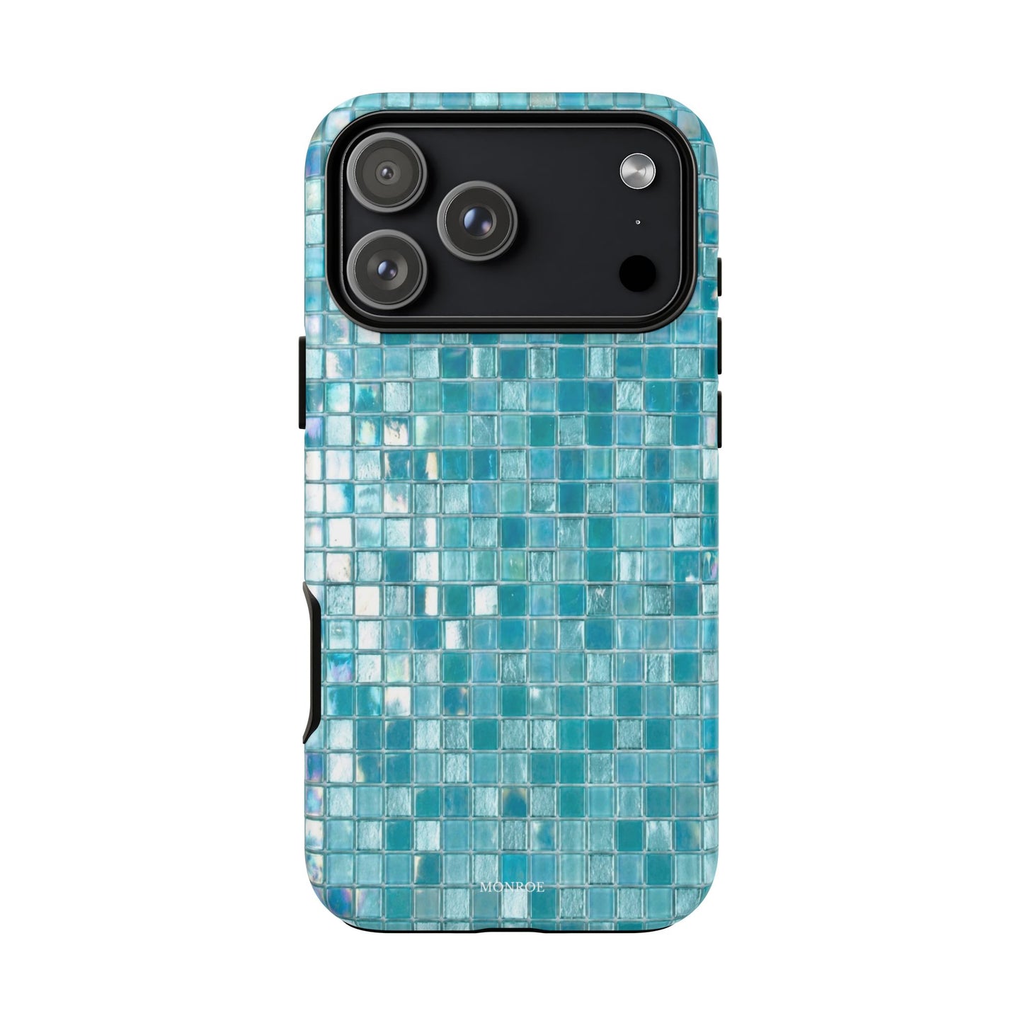 Hot Blue Mosaic Tile Tough Case